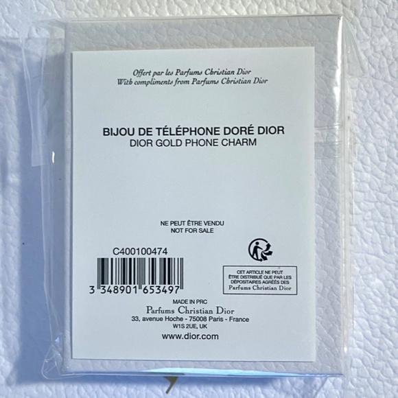 Dior Gold Phone Charm Bracelet - Picture 4 of 4